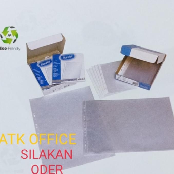 

TERBARU - Plastik PP Pocket A3 Landscape 2037 0,12mm Antiglare Bantex sebox(100)