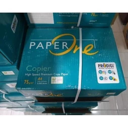 

BEBAS ONGKIR - GOSEND!! KERTAS HVS FOTOCOPY A4 BMO PAPERONE 75 GR MURAH [1 DUS 5 RIM]