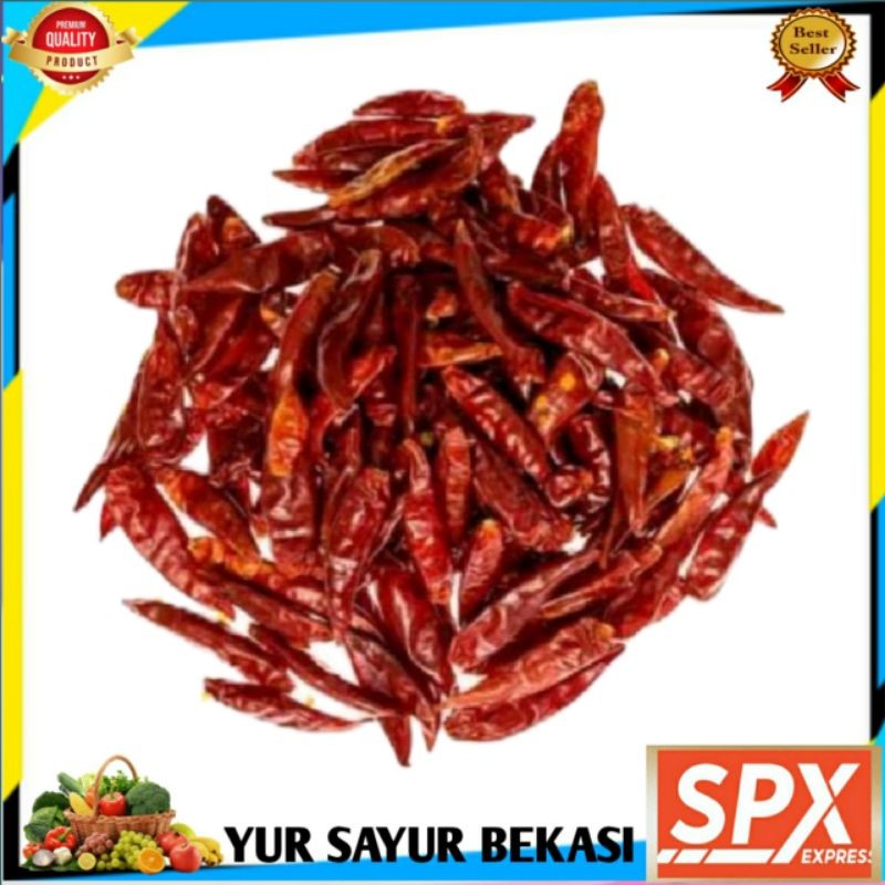 

Cabai/Cabe Merang Kering 50gr