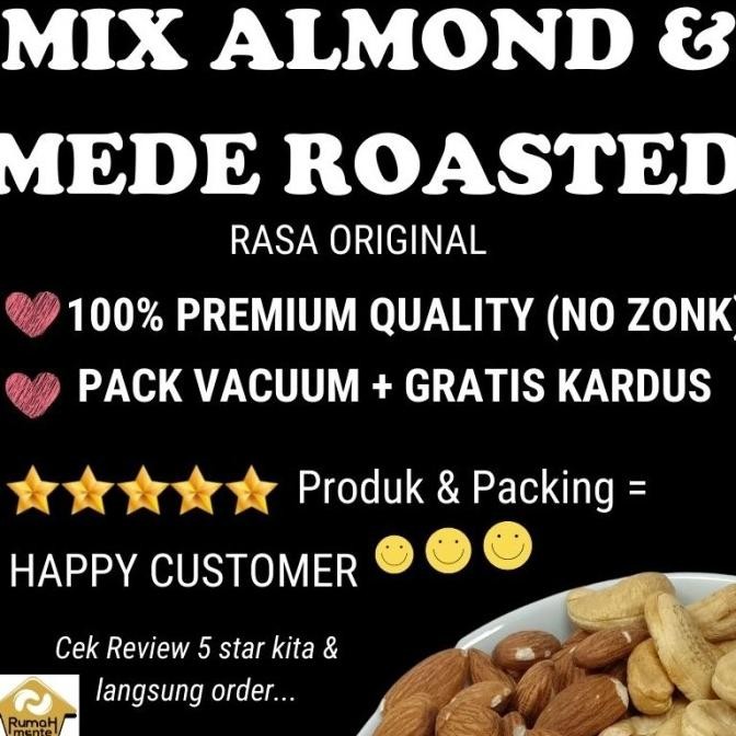 

(Good) TRAIL MIX KACANG MEDE | KACANG METE DAN KACANG ALMOND 500GR