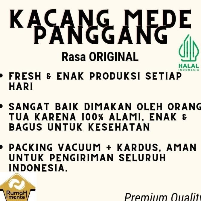 

(Good) KACANG METE MEDE OVEN PANGGANG VARIAN ORIGINAL 1KG