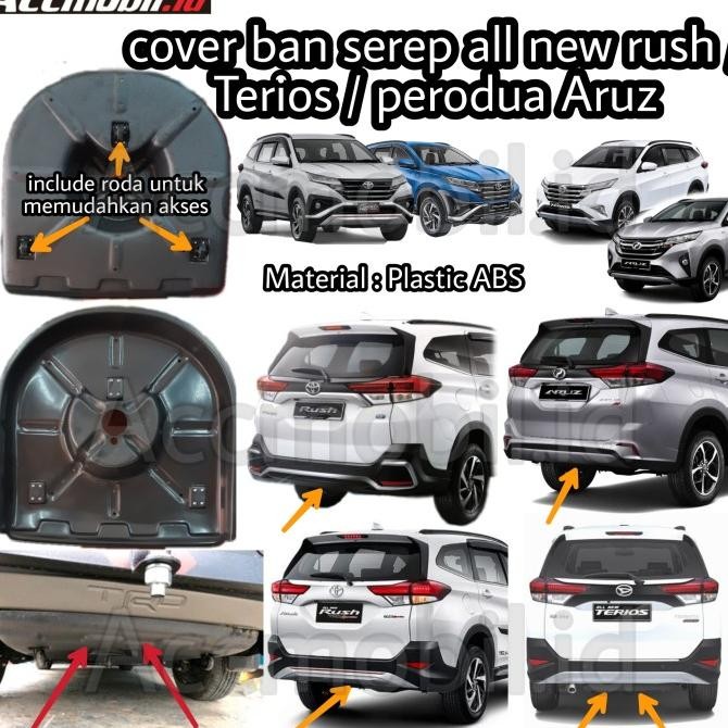 COVER BAN SEREP ALL NEW RUSH ALL NEW TERIOS RUSH TRD SPORTIVO 2018 UP ORIGINAL DAN TERPERCAYA