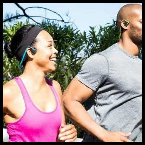 Terlaris Wireless Headset Bluetooth Trekz Titanium Aftershokz Bone Conduction - Good Quality