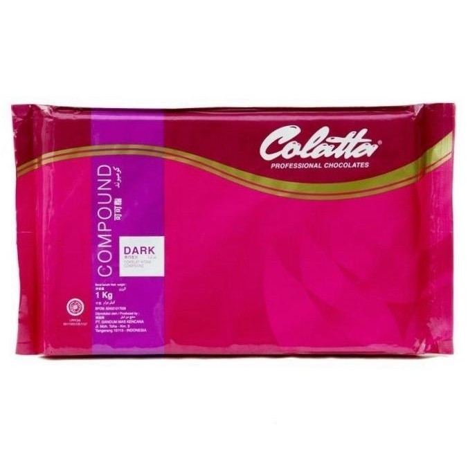 

(Good) Colatta Dark Chocolate Compound 1 Kg - Coklat