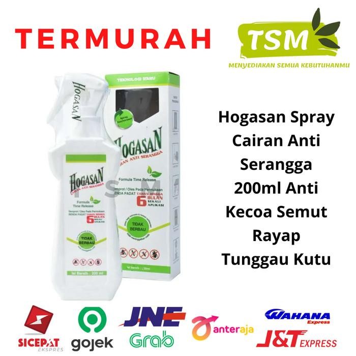 Hogasan Spray Cairan Anti Serangga 200ml Anti Kecoa Semut Rayap Tungau
