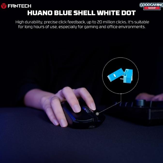 FANTECH WG7V2 / WG7 V2 / WG 7 V2 / WG 7V2 CRYPTO II GAMING MOUSE WIRELESS RGB GAMING OPTICAL SENSOR 