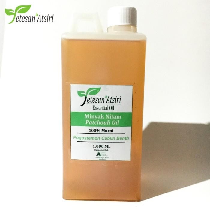 1 Liter Minyak Atsiri Nilam Minyak Nilam Murni Patchouli Oil 100% Original Dan Terpercaya
