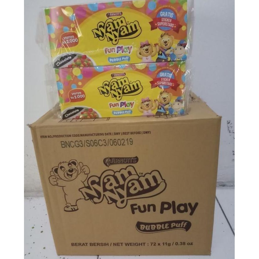 

(Good) Nyam Nyam Fun 12pcs x 11gram per box