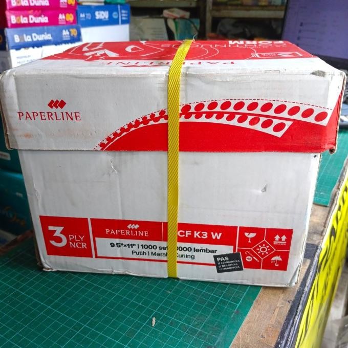 

TERBARU - kertas komputer continuous form 3ply 9,5x11 Paperline