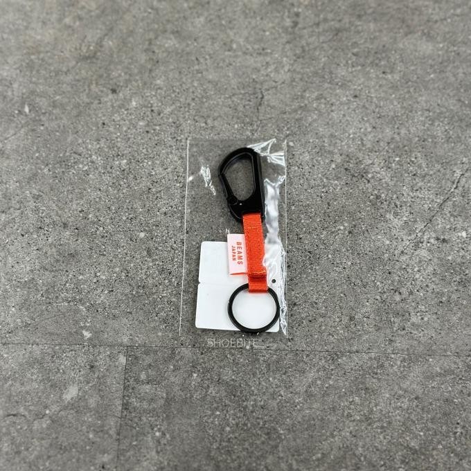 NEW BEAMS JAPAN ORANGE CARABINER 100% ORIGINAL