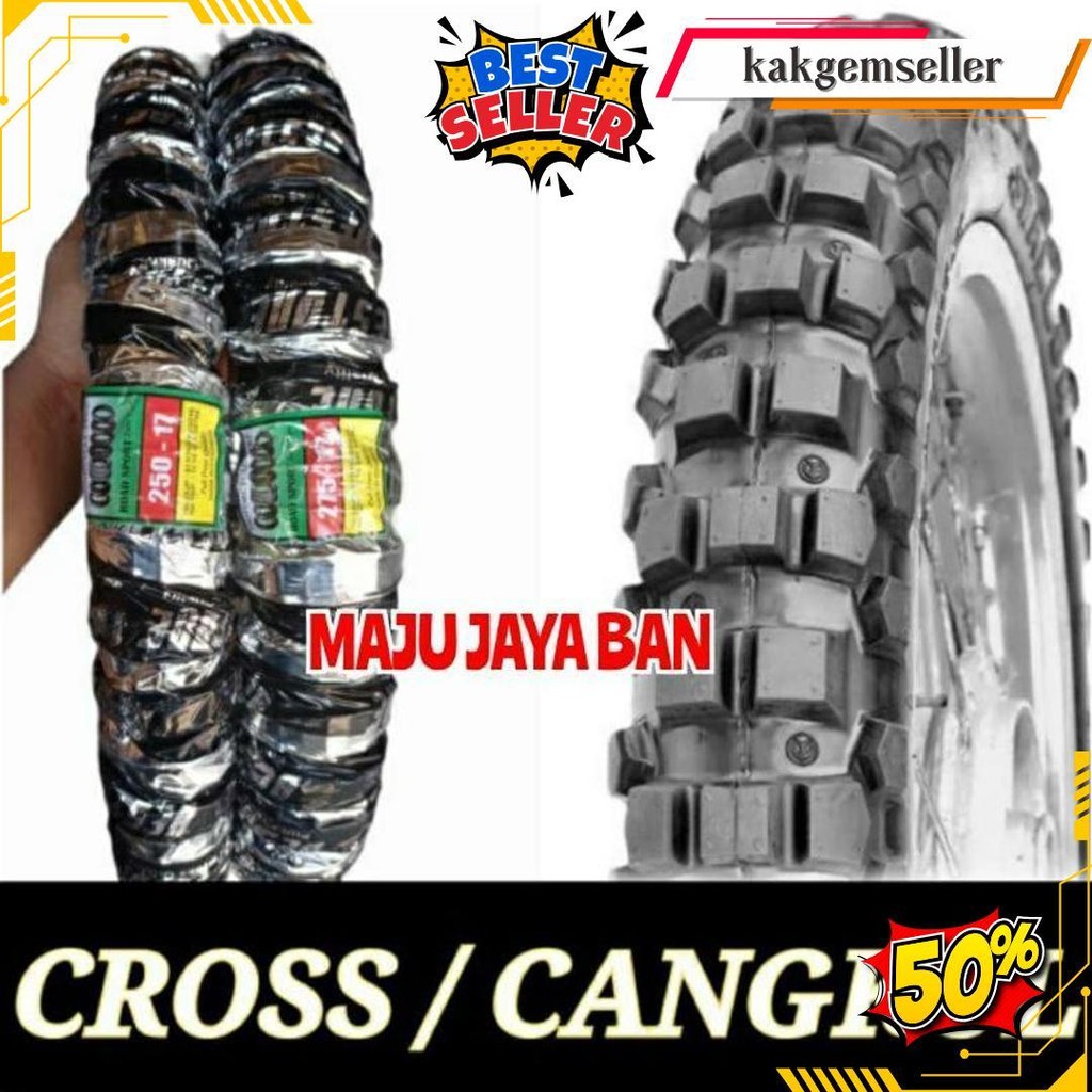 Ban Motor Cros Cangkul Trail Besar 250-17 Dan 275-17 Ban Bebek Ban Ring 17 Ban Cangkul Ban Trail Sia