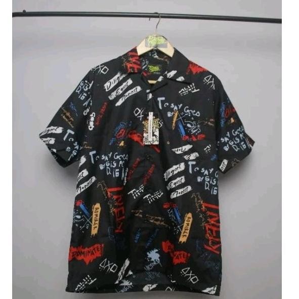 An85 Kemeja Pantai Pria Dewasa | Kemeja Hawai Pria Motif Abstrak Original