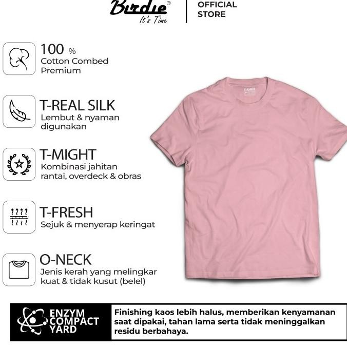 Sale Kaos Distro Female Golf Premium Quality Cotton Combed Original Birdie Co