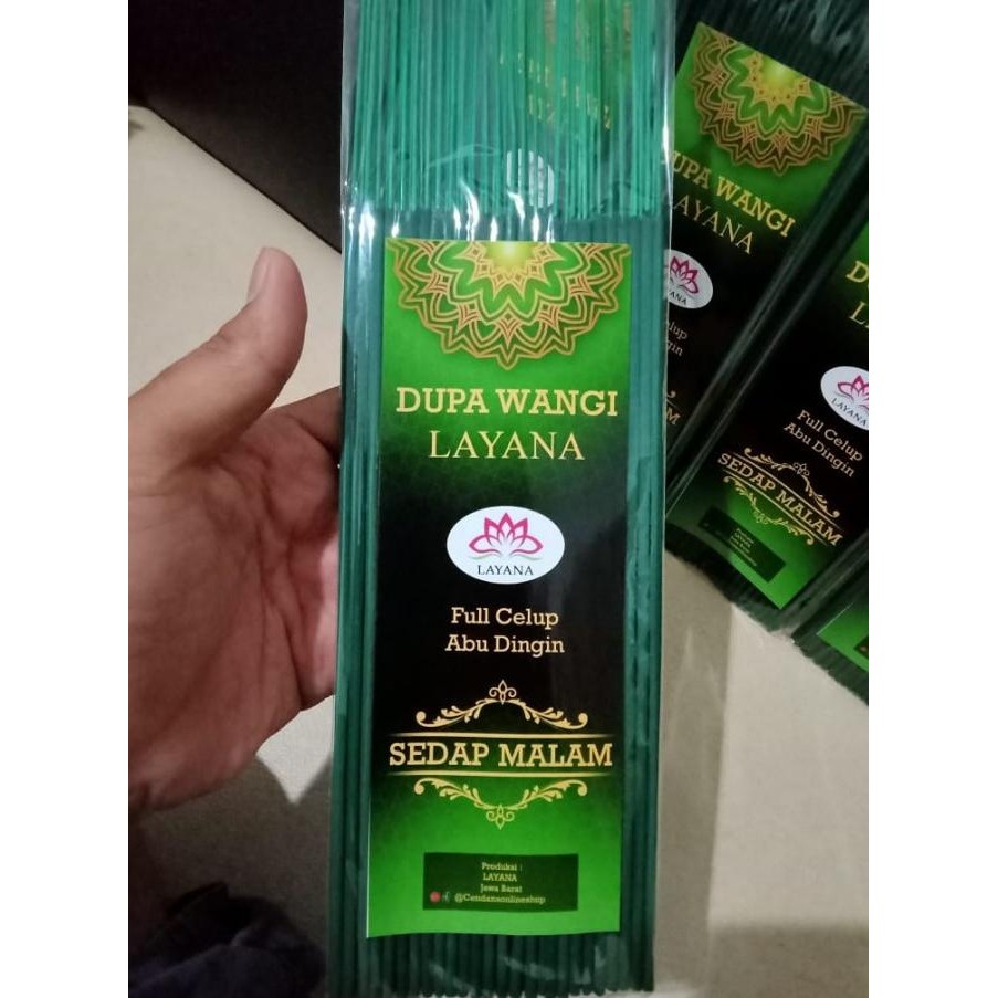 Dupa Wangi Layana Stik Hijau Aroma Sedap Malam 100 Gram murah
