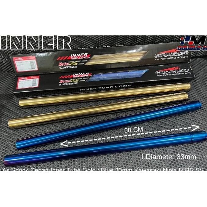 As Shock Depan Inner Ninja R RR SS Gold Blue As 33mm Thailand