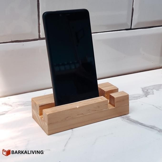 (Good) Low Toivo Wood Phone Holder/Stand HP Kayu/Holder HP Kayu/Dock HP Kayu