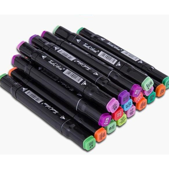 

TOUCH SPIDOL DUAL SIDE FINE ART MARKER 168 COLOR DOUBLE HEADED MARKER SET MULTI COLOR SPIDOL