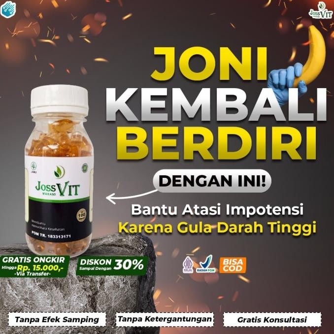 Jossvit / Joss Vit warasofit habbatussauda' premium original NUG