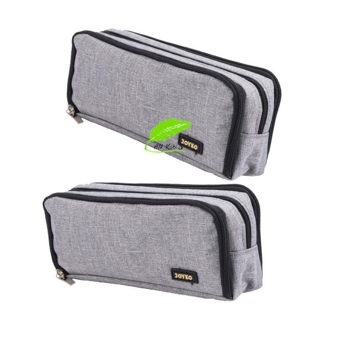 

JOYKO - Tempat Pensil Resleting Bahan Kain Tebal PC-5006 - Pcs H24M