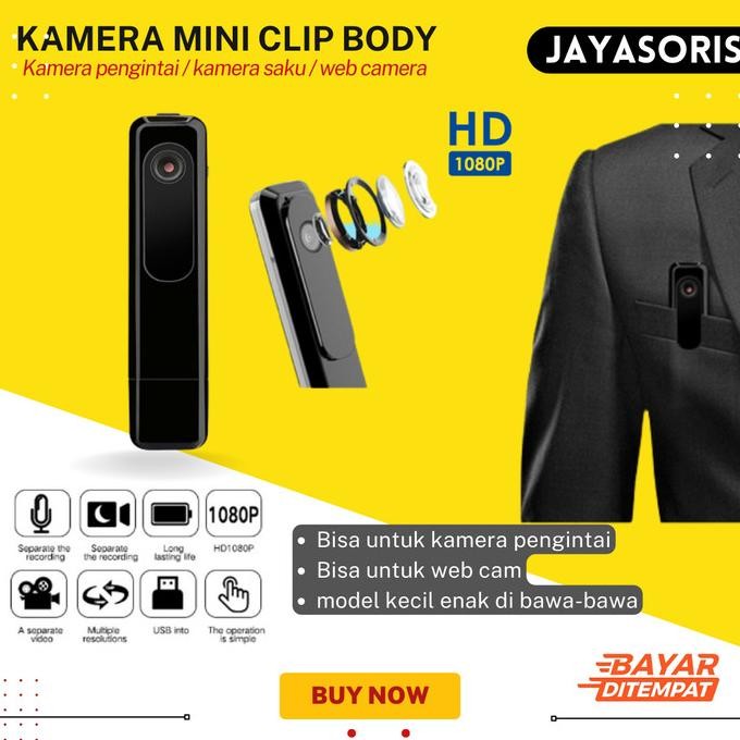 CCTV Mini Tanpa Kabel Kamera Pengintai Kecil Tersembunyi Spycam js47 ENC