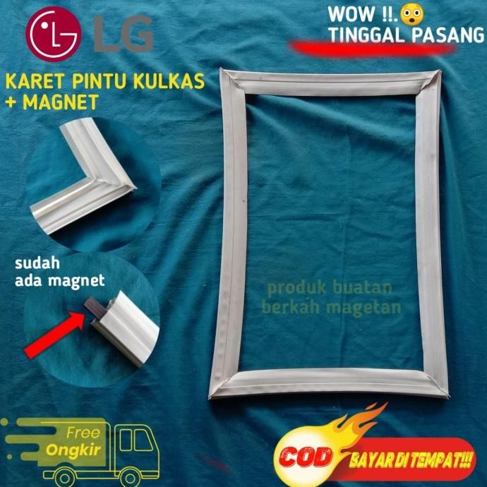 langsung order saja] KARET KULKAS LG 1PINTU DAN 2PINTU TINGGAL PASANG PRAKTIS