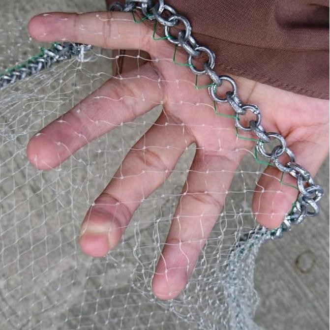 Grosir Jala Ikan,  Jala Lempar 4,5 Meter Bahan Senar Siap Pakai,  Jala Udang,  Jala Kali, Jala Laut