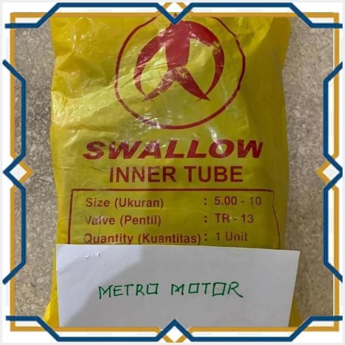 [MMG] BAN DALAM SWALLOW 500-10 R10 RING 10 HONDA LIFE ATV TRUNTUNG HIJET S38