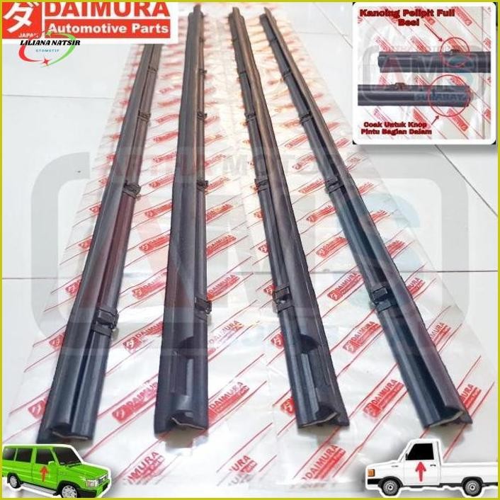 Murah.. Pelipit List Moulding Kaca Wheater Strip Kijang Super Grand Depan 1Set