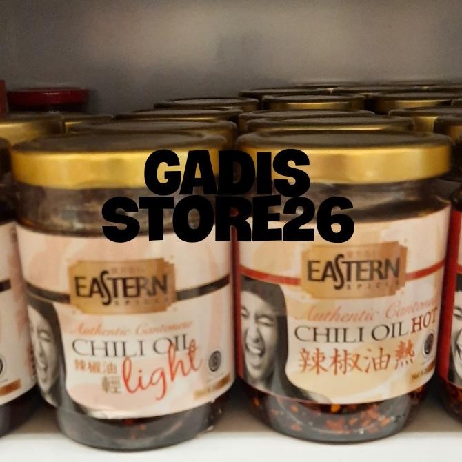 

EASTERN CHILI OIL LIGHT & EASTERN CHILI OIL HOT 200 GR | SAMBAL murah