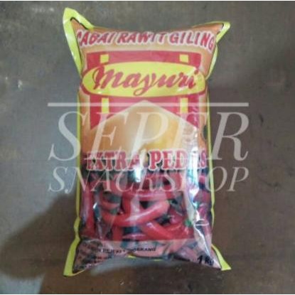

BUBUK CABE INSTANT / BUMBU TABUR / BUMBU RESTORAN PEDAS MAYURI 1 KG murah