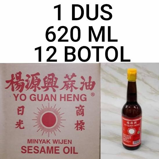 

Minyak Wijen Yo Guan Heng 12 pcs X 620 ml Per Dus murah