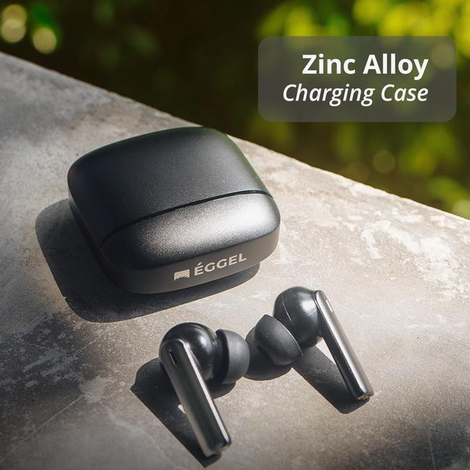 Murah Eggel Steelbuds Pro Aptx Adaptive Hybrid Anc + Enc Tws Bluetooth Earphone