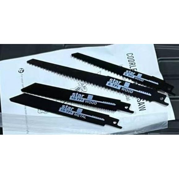 IRONHOOF Reciprocating Saw Cordless Gergaji Kayu Bagian mata gergaji murah