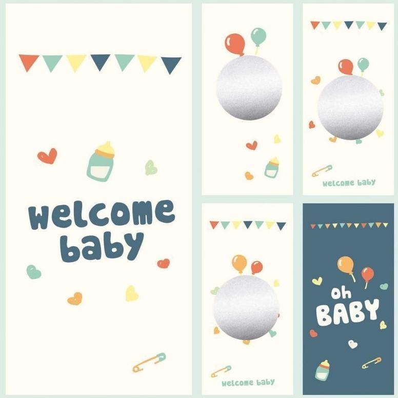 

NLD-1419 300pcs Scratch Off Sticker 2.5cm Sticker Gosok Label Gosok Scratch Label Sticker Voucher Viral