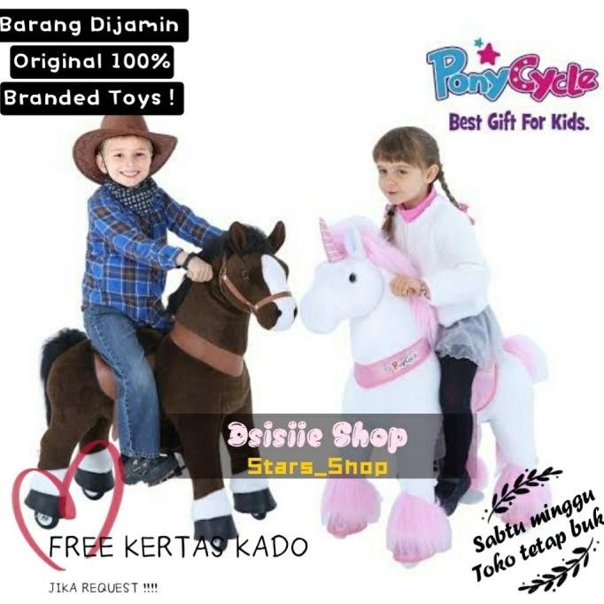 Pony Cycle Ride on / Pony Cycle Goyang / Mainan Naik Kuda kudaan murah