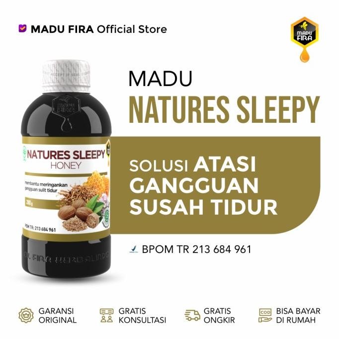 

MADU NATURES SLEEPY 280gr - Membantu Atasi Susah Tidur