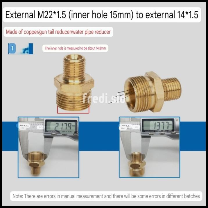 Konektor Thread M22/15 To M14