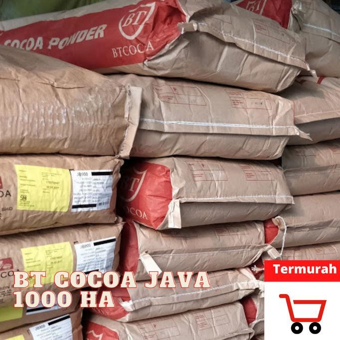 

BT COCOA JAVA DARK POWDER BT1000HA 1 KG COKLAT ASLI