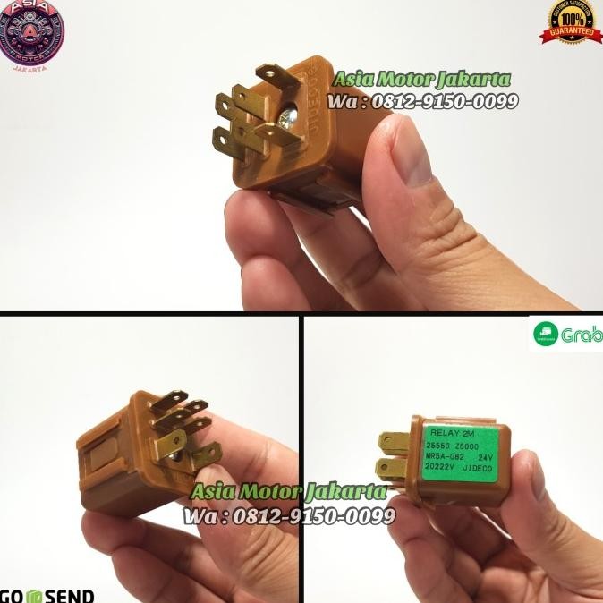 #@#@#@#@] Relay Lampu Kaki 6 24V - Truck Nissan BTX