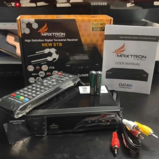 Kualitas terbaik] set tv box digital merk maxtron murah