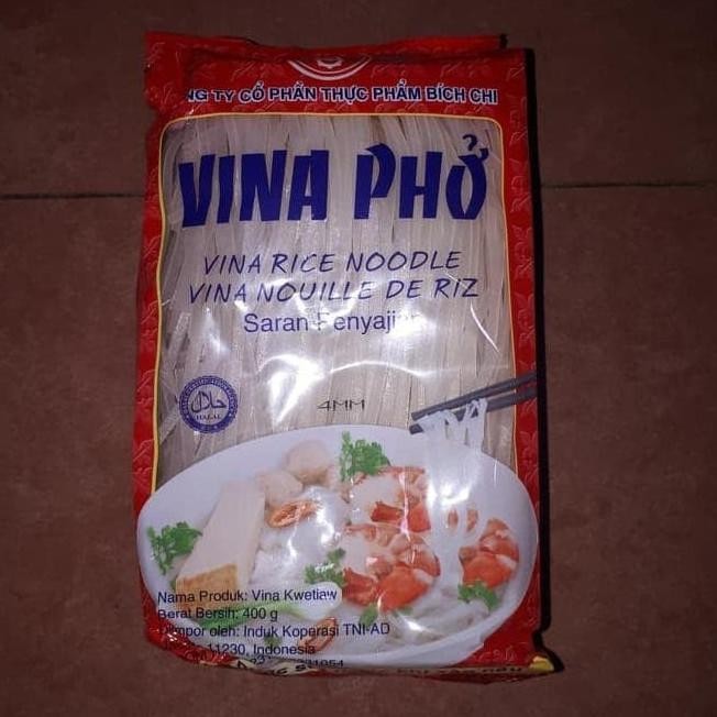 

(Good) Vina Pho Rice Noodle BichChi 400gr / Kwetiau Beras Vietnam