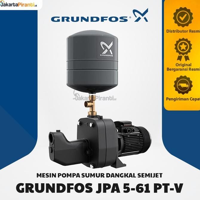 Jpa 5-61 / P5 Pt-V Pompa Air Semi Jet Pump Grundfos Jp Basic 5 Jpa 5-61 Pt-V