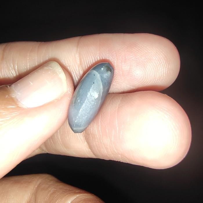 Batu Permata Natural Blue Safir Star Birma - Batu Star Sapphire Burma Original Dan Terpercaya