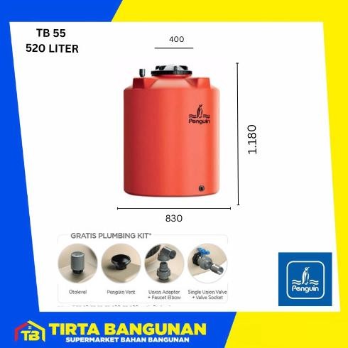 TANGKI AIR PENGUIN/ GENERAL TANK TB 55 520 LITER