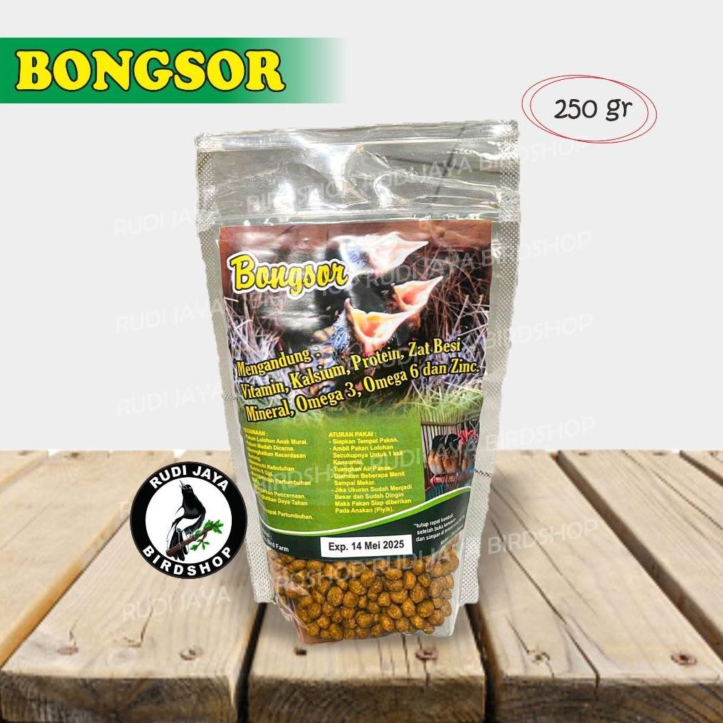 Do86 BongSOR LoLOH Dari BRAL BRUL PeLET Pakan Makanan LoLOHAN Piyik Anakan Burung MURAI KACER WAMBI 