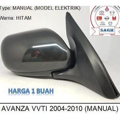 SPION AVANZA XENIA VVTI 2004-2010 (MANUAL MODEL ELEKTRIK) HITAM