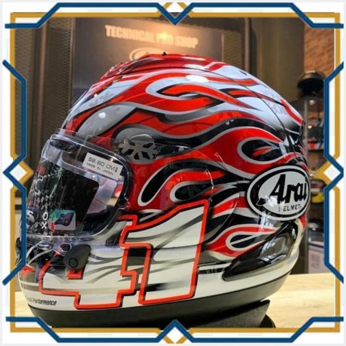 [pug] helm arai rx7x src haga gp carbon japan