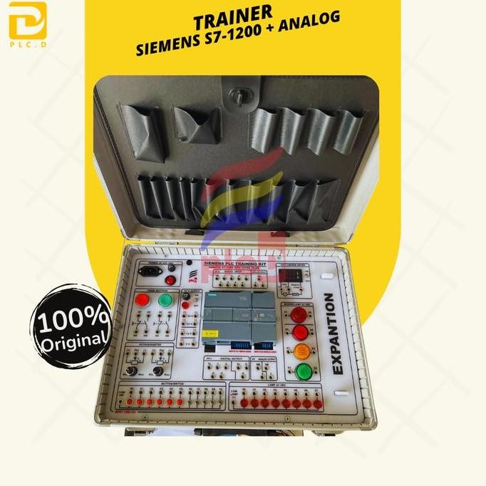 Trainer PLC Siemens S7-1200 1212 Plus analog