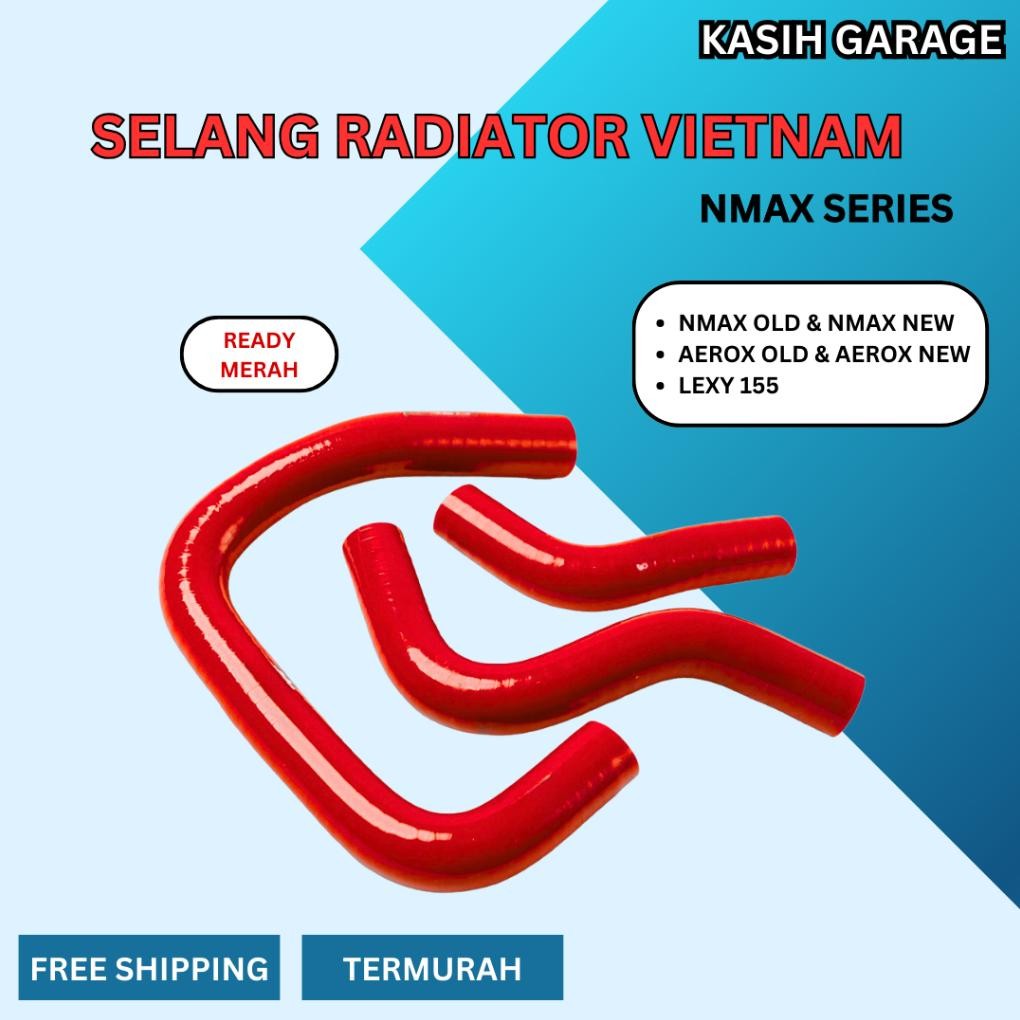 New Promo Selang Radiator Motor Nmax Old,Nmax New,Aerox Original Clamp Radiator Cover Radiator Nmax 