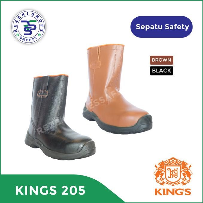 Sepatu Kerja Safety Shoes Kings Kwd 205 / Sepatu Safety King Kwd 205 X New Stok